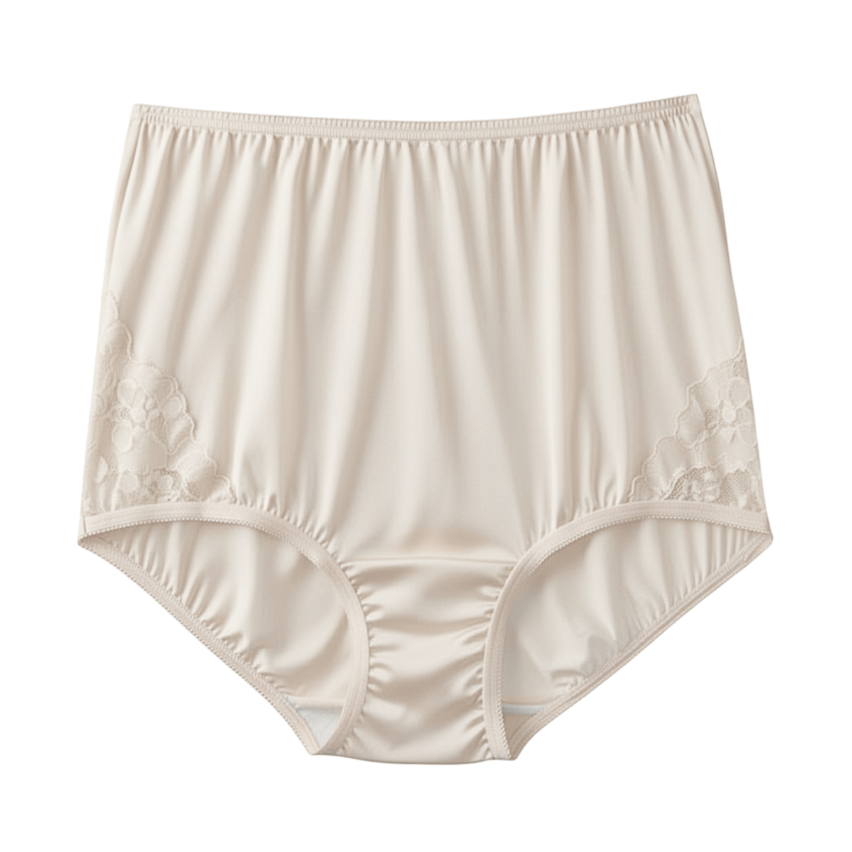 Vanity Fair Lace Nouveau Full Brief Panty, Fawn, 1 Pack, Style 13001, Front View