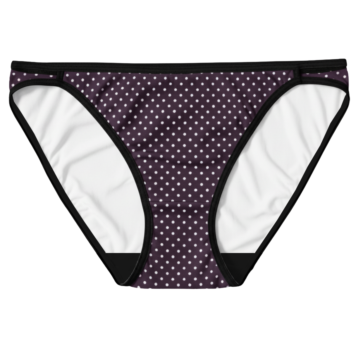 Vanity Fair Illumination String Bikini Panty, Premiere Dot Print, 1 Pack, Style 18108, Front View