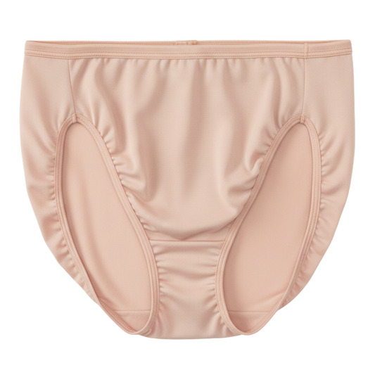 Vanity Fair Illumination Hi Cut Panty, Star White, 1 Pack, Style 13108, Front View