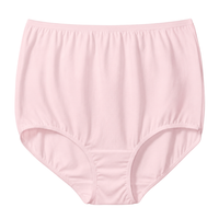 Vanity Fair Tailored Cotton Full Brief Panty, Ballet Pink, 1 Pack, Style 15318, Front View