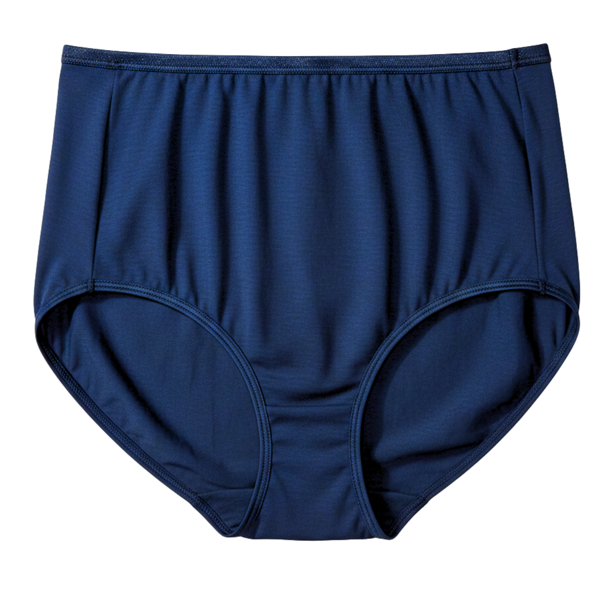 Vanity Fair Illumination Brief Panty, Ghost Navy, 1 Pack, Style 13109, Front View