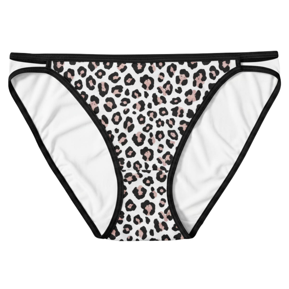 Vanity Fair Illumination String Bikini Panty, Malibu Leopard Print, 1 Pack, Style 18108, Front View