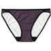 Vanity Fair Illumination String Bikini Panty, Premiere Dot Print, 1 Pack, Style 18108, Front View