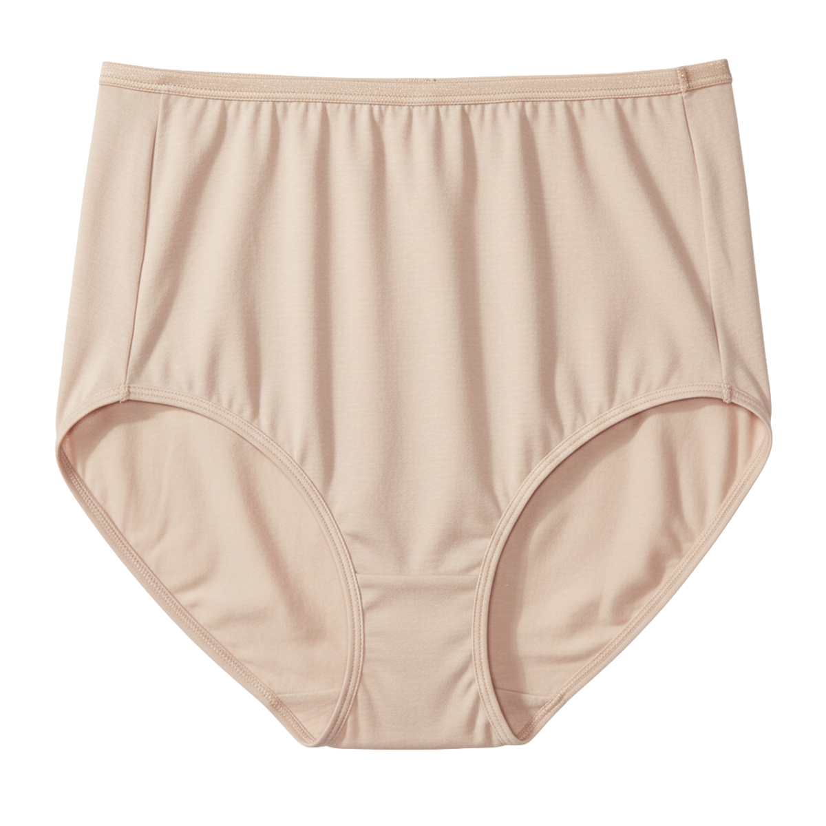 Vanity Fair Illumination Brief Panty, Rose Beige, 1 Pack, Style 13109, Front View