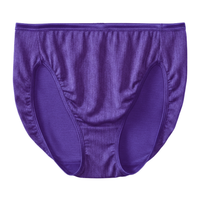 Vanity Fair Illumination Hi Cut Panty, Sangria, 1 Pack, Style 13108, Front View