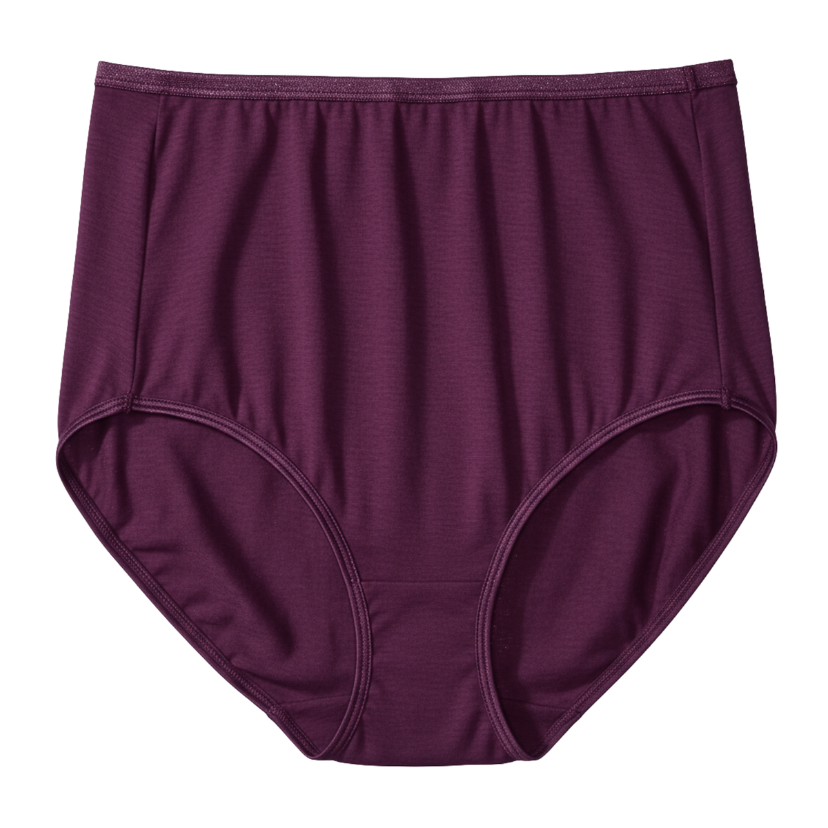 Vanity Fair Illumination Brief Panty, Sangria, 1 Pack, Style 13109, Front View