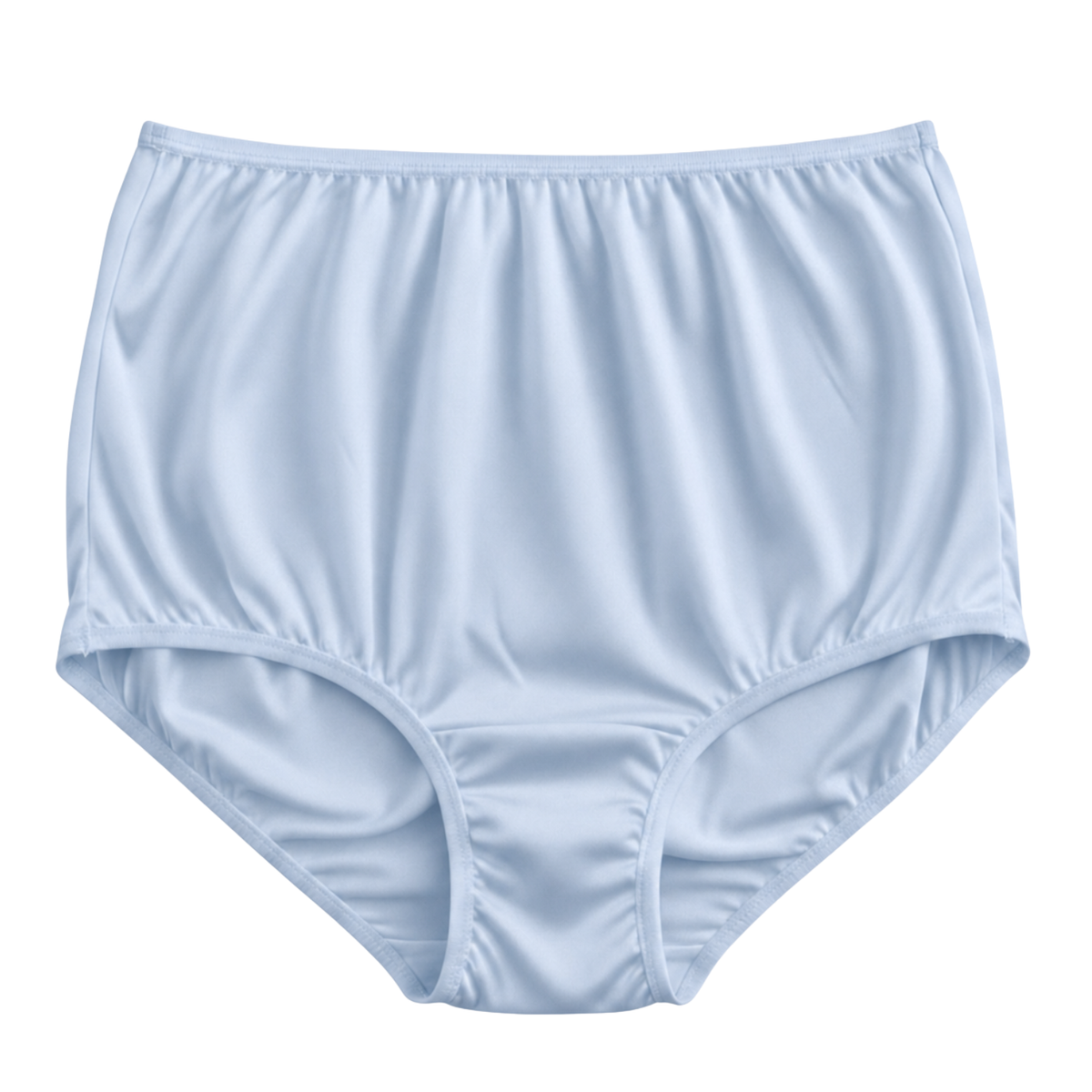 Vanity Fair Ravissant Tailored Full Brief Panty, Shirting Blue, 1 Pack, Style 15712, Front View