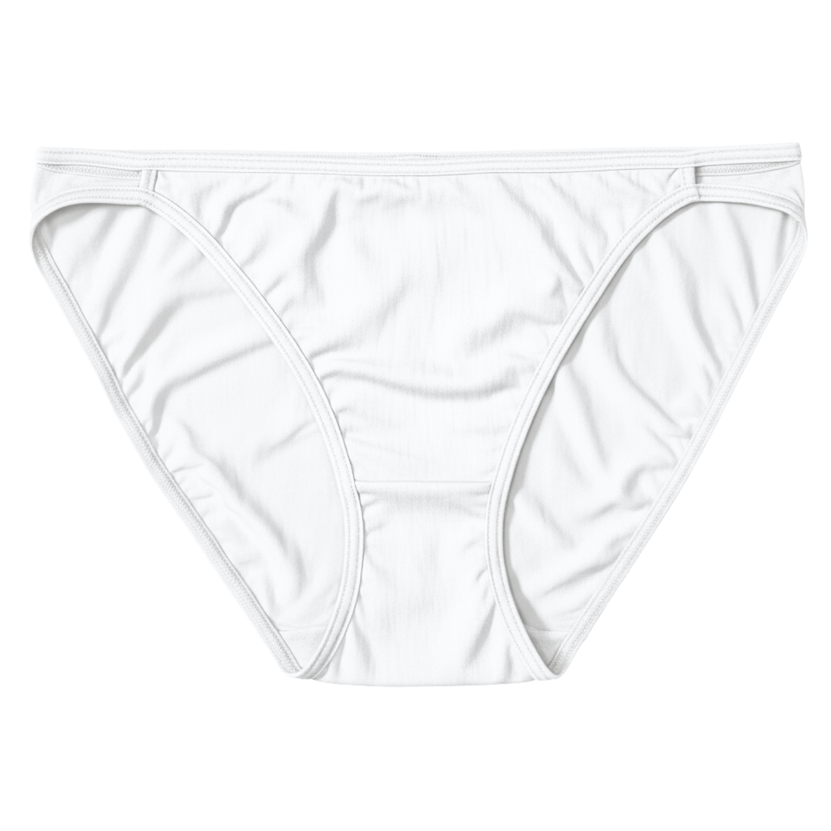 Vanity Fair Illumination String Bikini Panty, Star White, 1 Pack, Style 18108, Front View