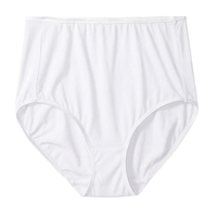 Vanity Fair Illumination Brief Panty, Star White, 1 Pack, Style 13109, Front View