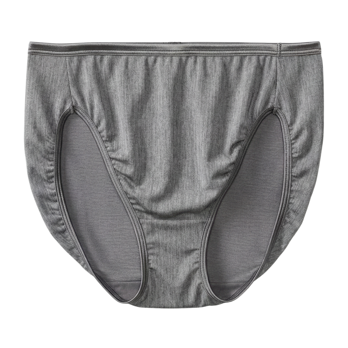 Vanity Fair Illumination Hi Cut Panty, Steele Violet, 1 Pack, Style 13108, Front View