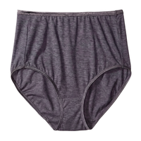 Vanity Fair Illumination Brief Panty, Steele Violet, 1 Pack, Style 13109, Front View
