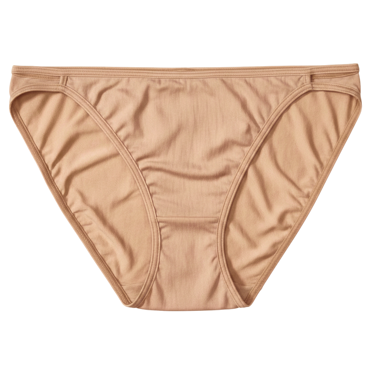 Vanity Fair Illumination String Bikini Panty, Totally Tan, 1 Pack, Style 18108, Front View