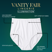 Vanity Fair Style 13109 Women's Illumination Brief Panty Feature Overview
