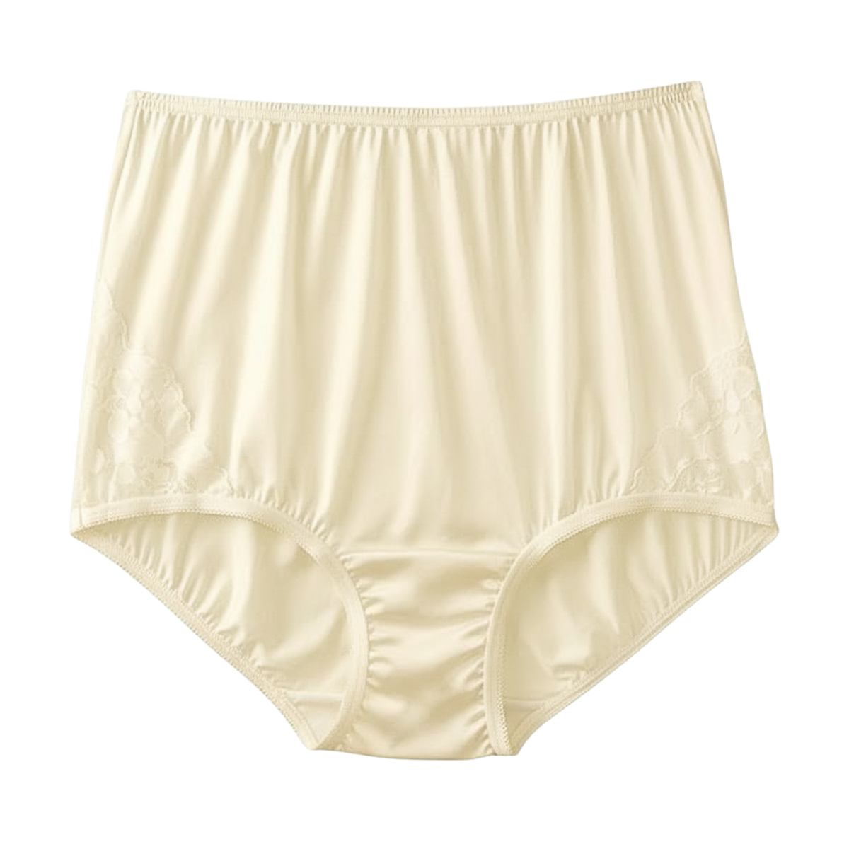 Vanity Fair Lace Nouveau Full Brief Panty, Candleglow, 1 Pack, Style 13001, Front View