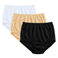 Vanity Fair Ravissant Tailored Full Brief Panties, WDB Multi, 3 Pack, Style 15711, Front View